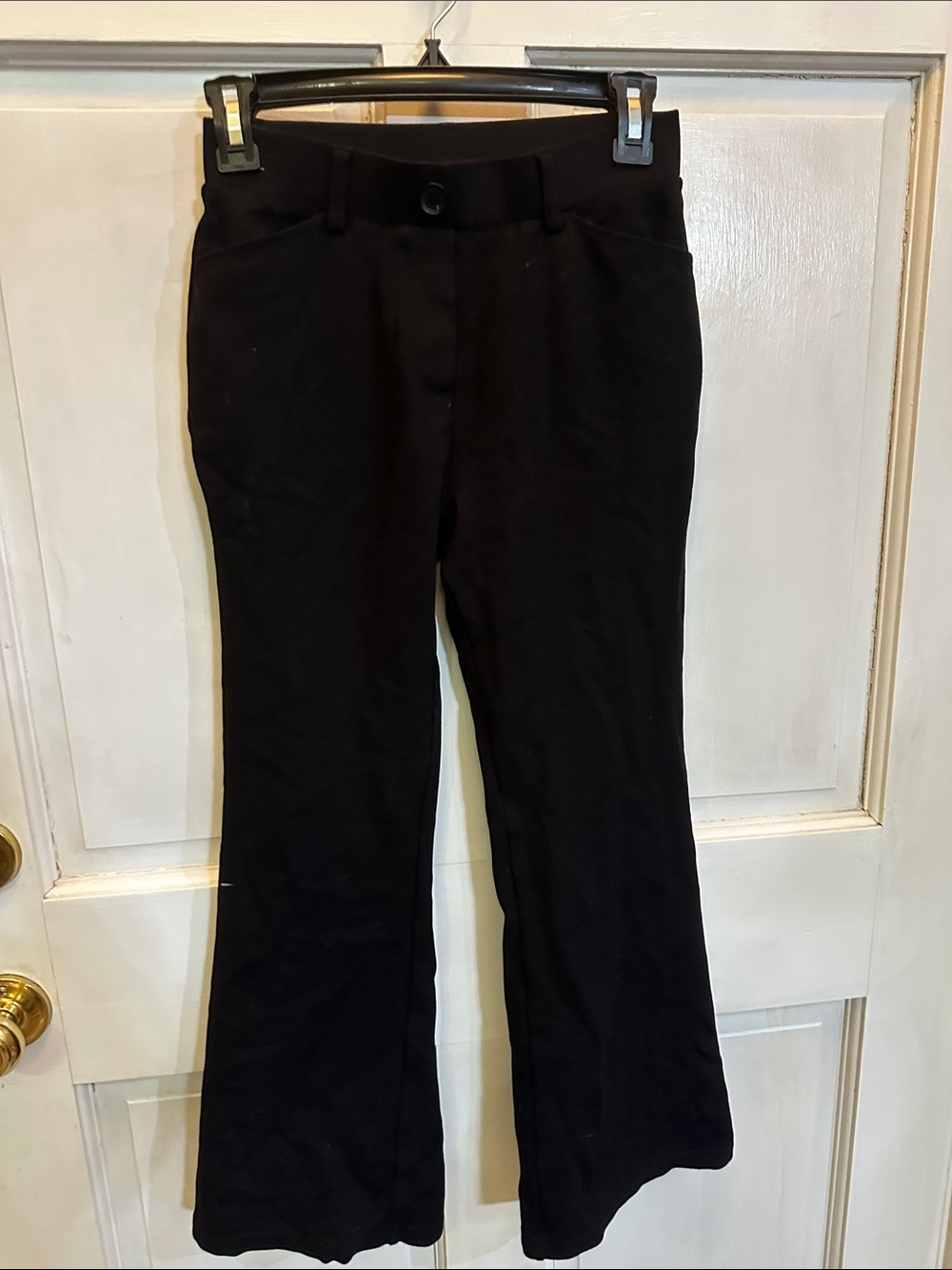 Black Women's Flared Trousers